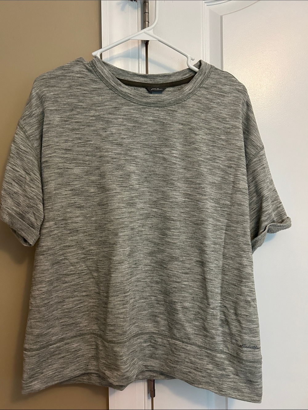 Eddie Bauer short sleeve sweat shirt